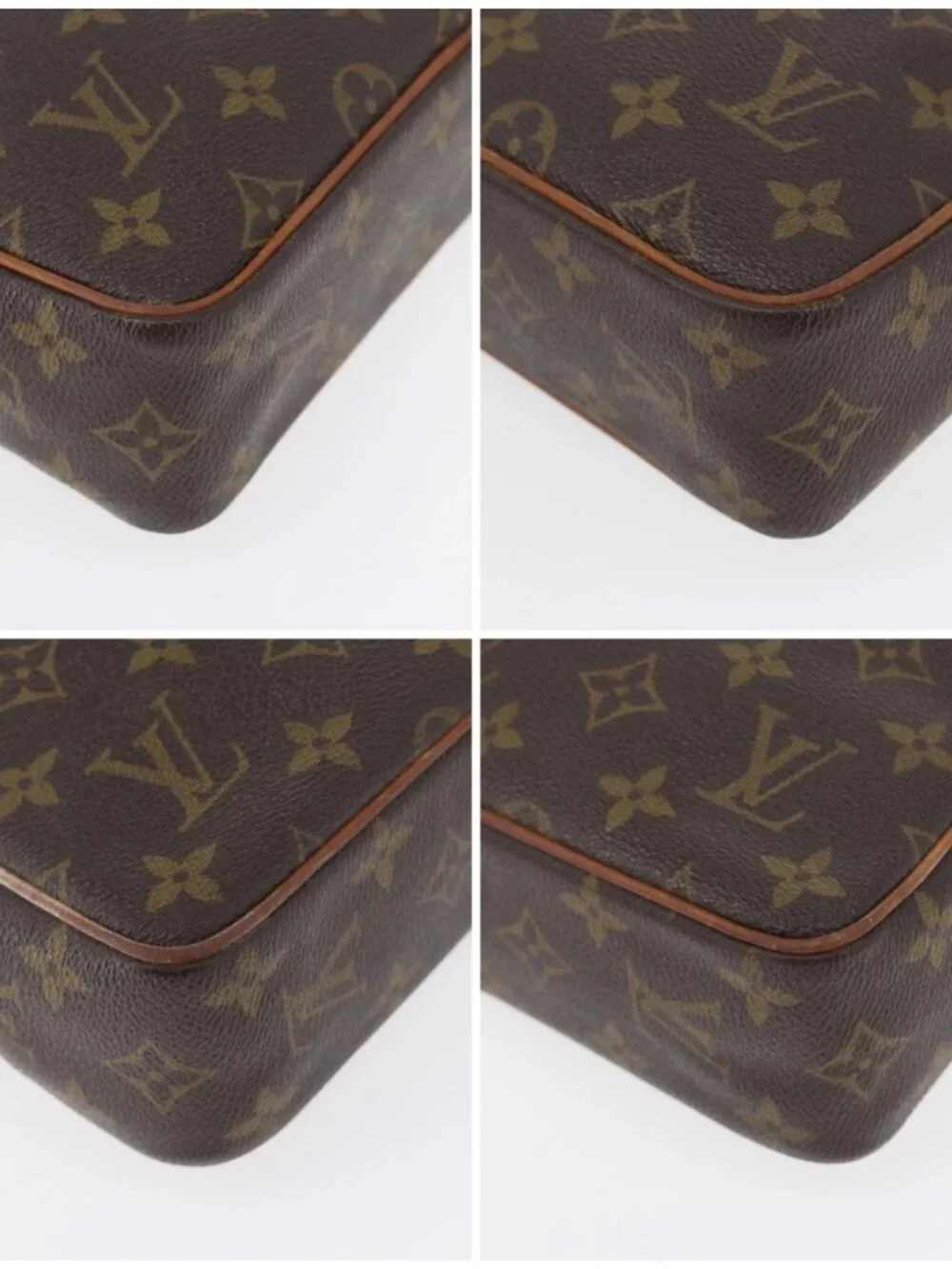 LOUIS VUITTON Monogram Compiegne 23 Clutch Bag M51847 LV Auth 172739